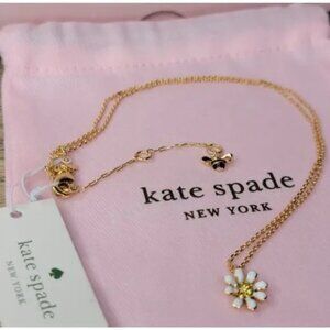 Kate spade daisy gold necklace
